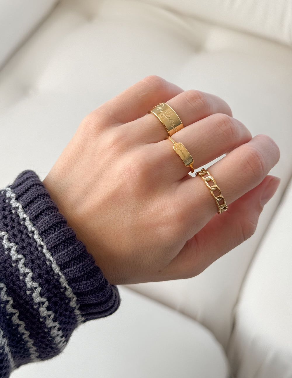 Elevated Faith Fearless Ring