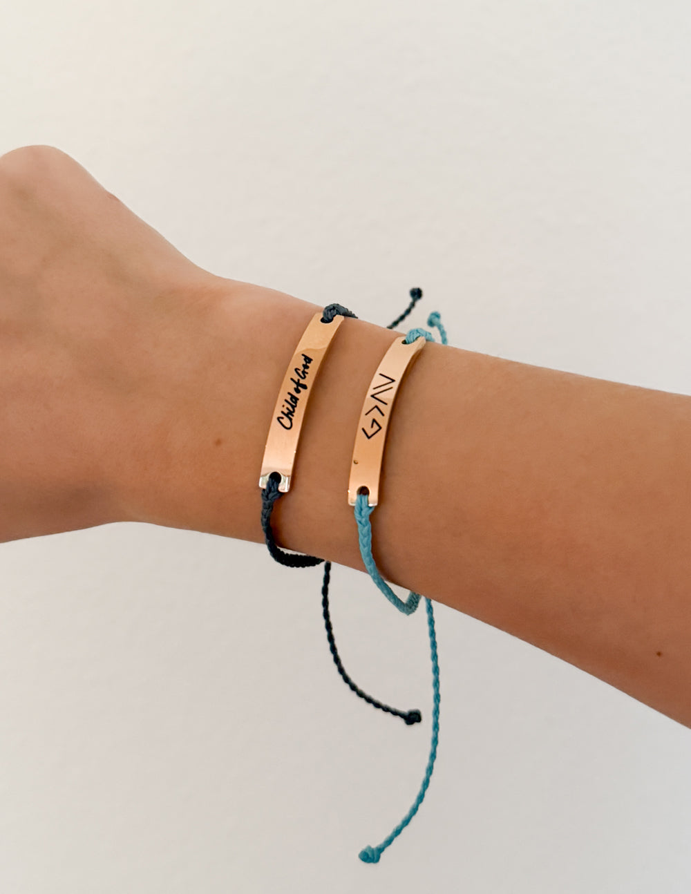 Elevated Faith Black Child of God Bracelet