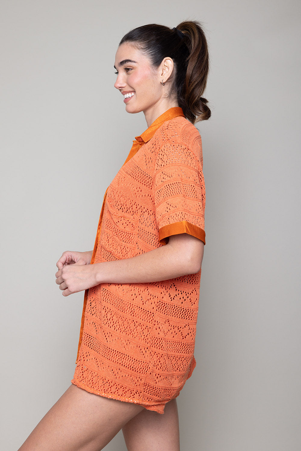 Mojito crochet Set - Tangerine