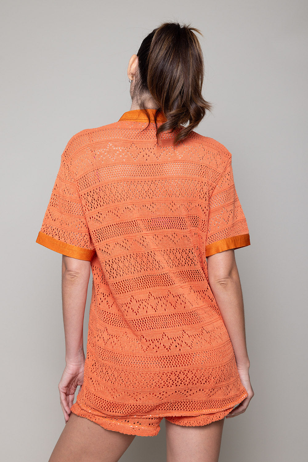 Mojito crochet Set - Tangerine