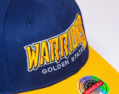 Mitchell & Ness Men's NBA Shredder Stretch Snapback Hwc Warriors Snapback Caps