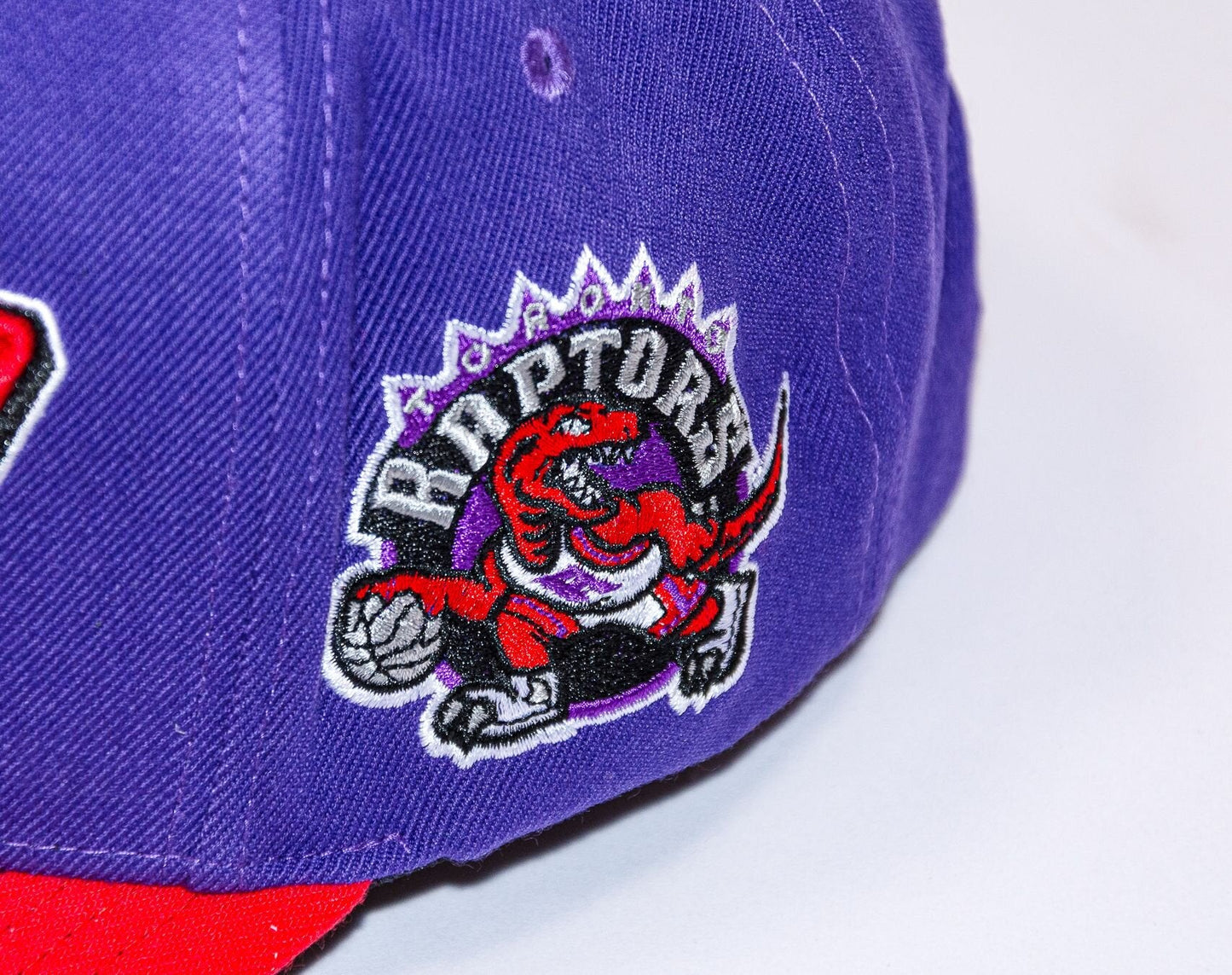 Men's Mitchell & Ness NBA Shredder Stretch Snapback Hwc Raptors - Purple