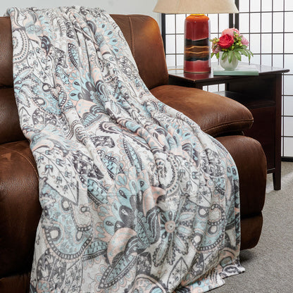 Kathy Ireland Flannel Fleece Blanket by Bed Bath Fashions
