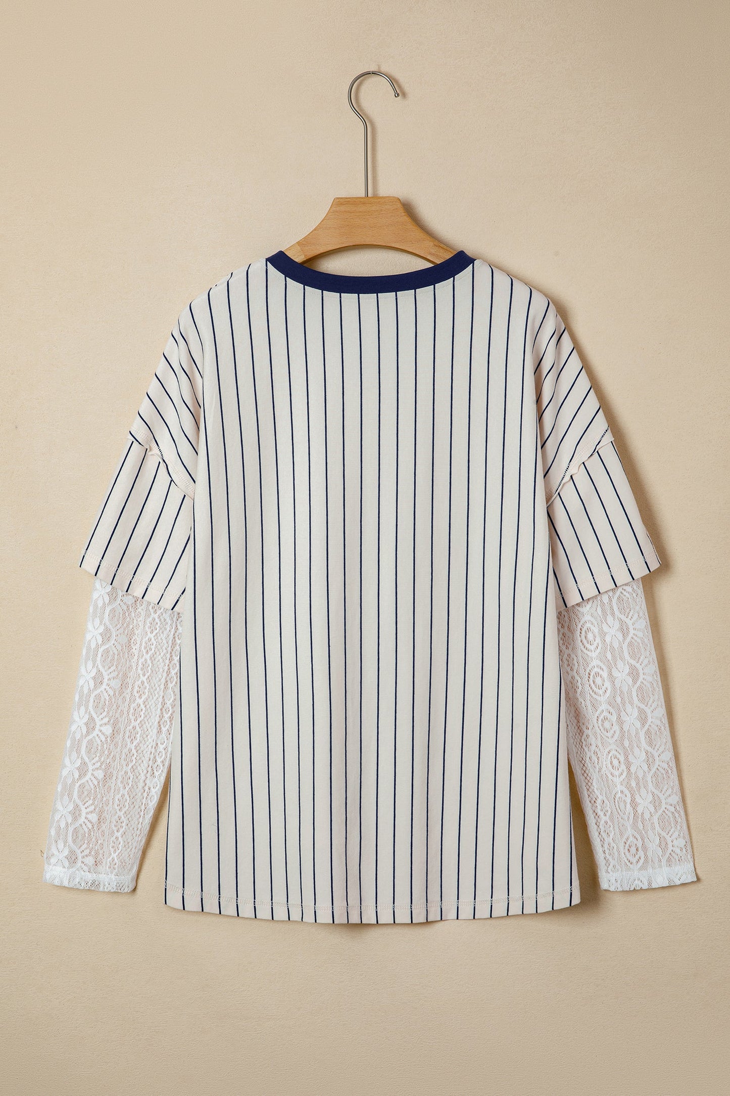 Threaded Pear Holly Faux Two Piece Top
