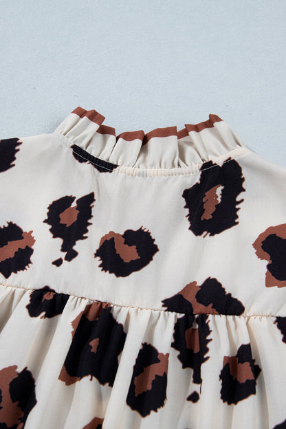 Threaded Pear Mariana Ruffle Sleeve Summer Blouse