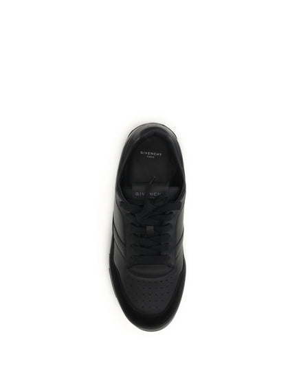 Leather Sneakers Yard Court Black