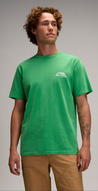 Alpine Design Men's Ad Hike Ss Short Sleeve Graphic Upf 30+ T-Shirt