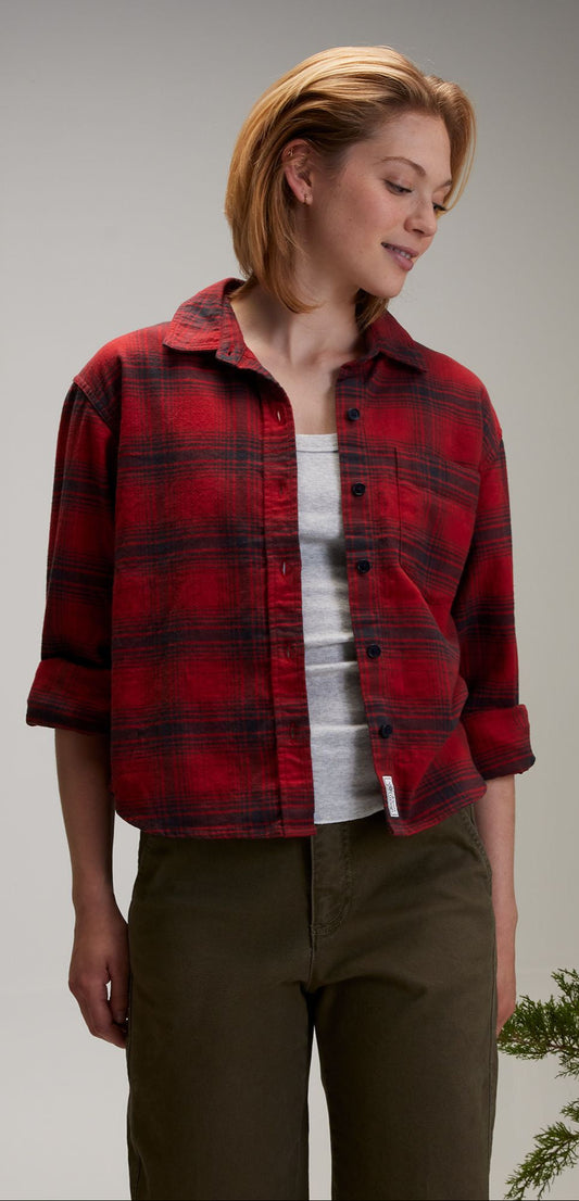 Red Bison Plaid-