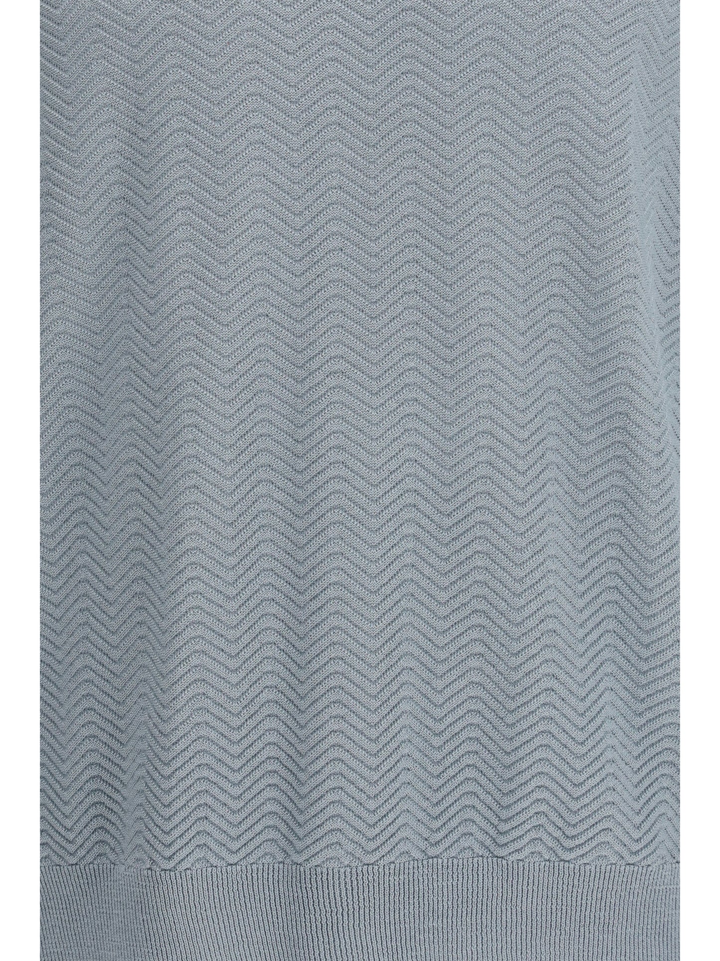 Short-Sleeved Cotton-Silk Sweater