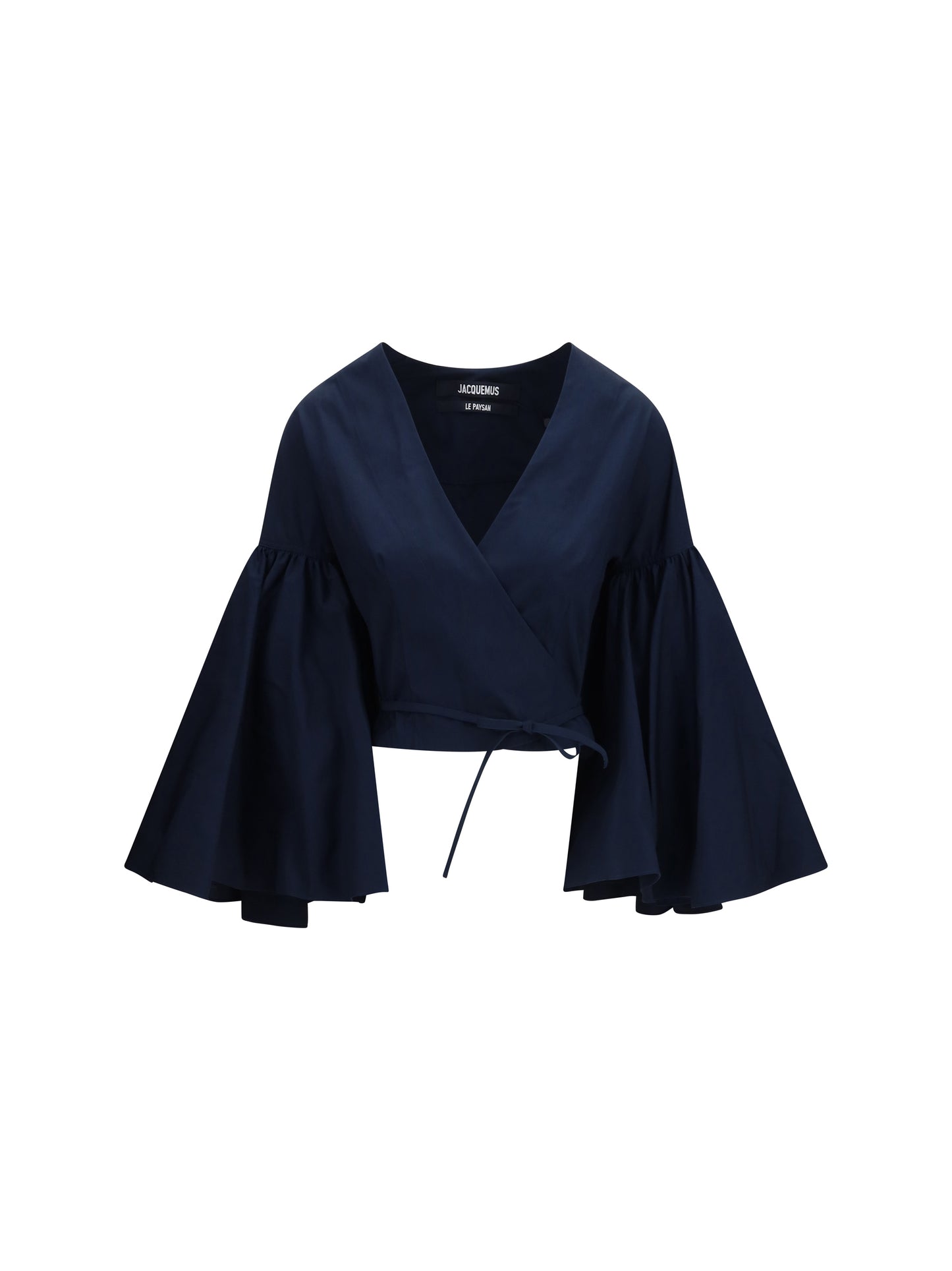 Wrap Top Paysan Dark Navy