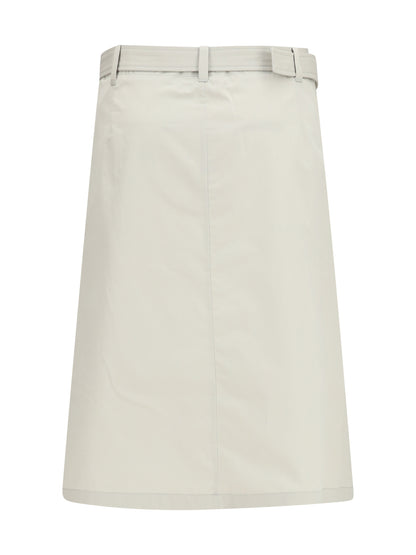 Utility Skirt Light Grey