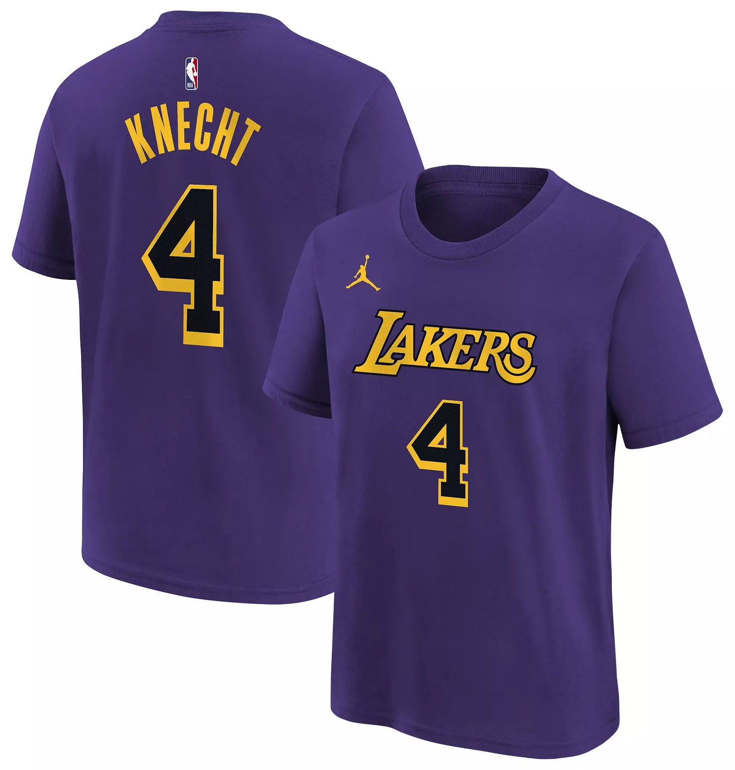 Nike Youth NBA Dalton Knecht #4 Los Angeles Lakers T-Shirt T-Shirts