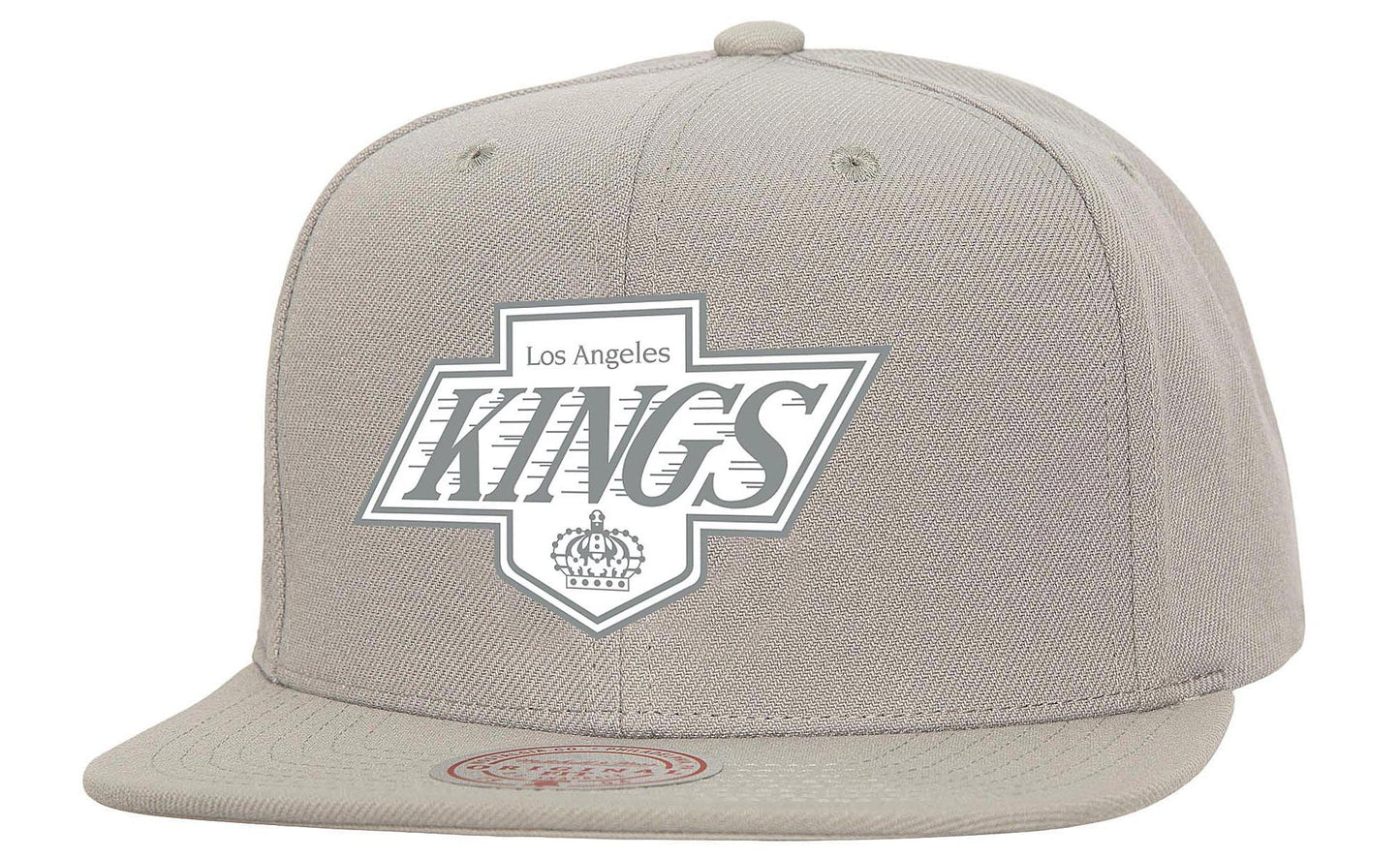 Men's Mitchell & Ness Nhl Back To Basics Snapback Vntg Kings - Grey