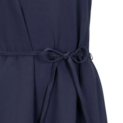 Organic Knit Flounce Dress