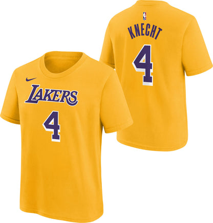 Nike Youth NBA Los Angeles Lakers Dalton Knecht #4 T-Shirt