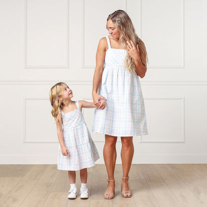 Organic Seersucker Sundress