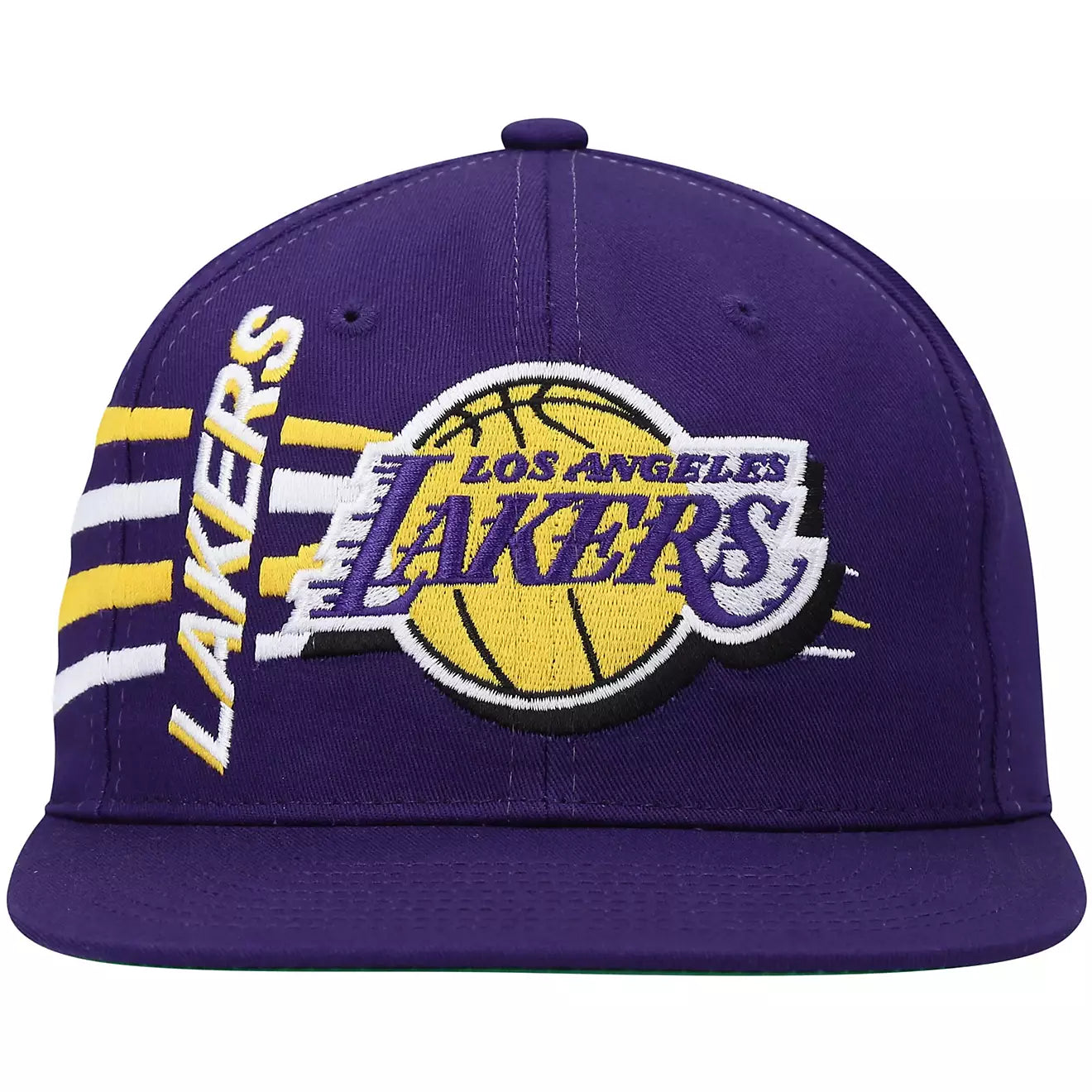 Men's Mitchell & Ness NBA Retro Bolt Deadstock Snapback Lakers - Purple