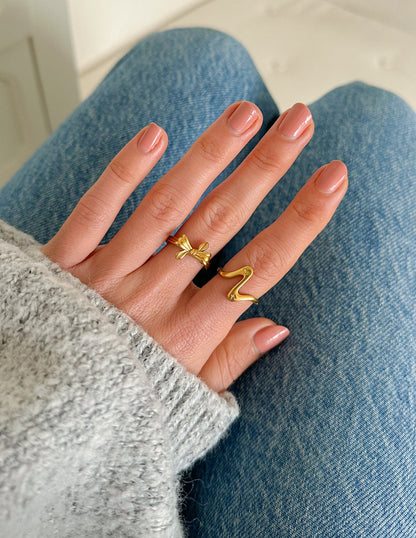 Elevated Faith Ribbon Ring