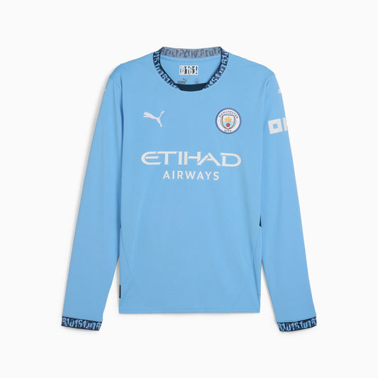 Puma Men's Mcfc Home Jersey Replica Ls