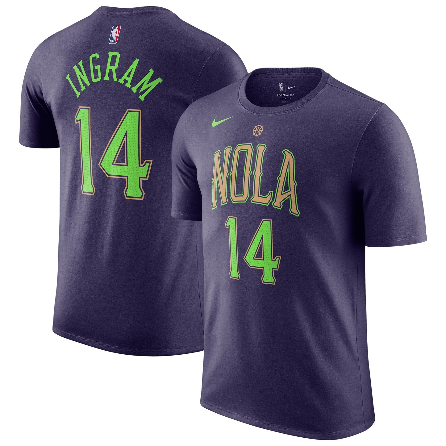 Nike Men's NBA Pelicans 24/25 City 'Ingram 'Edition N&N T-Shirt