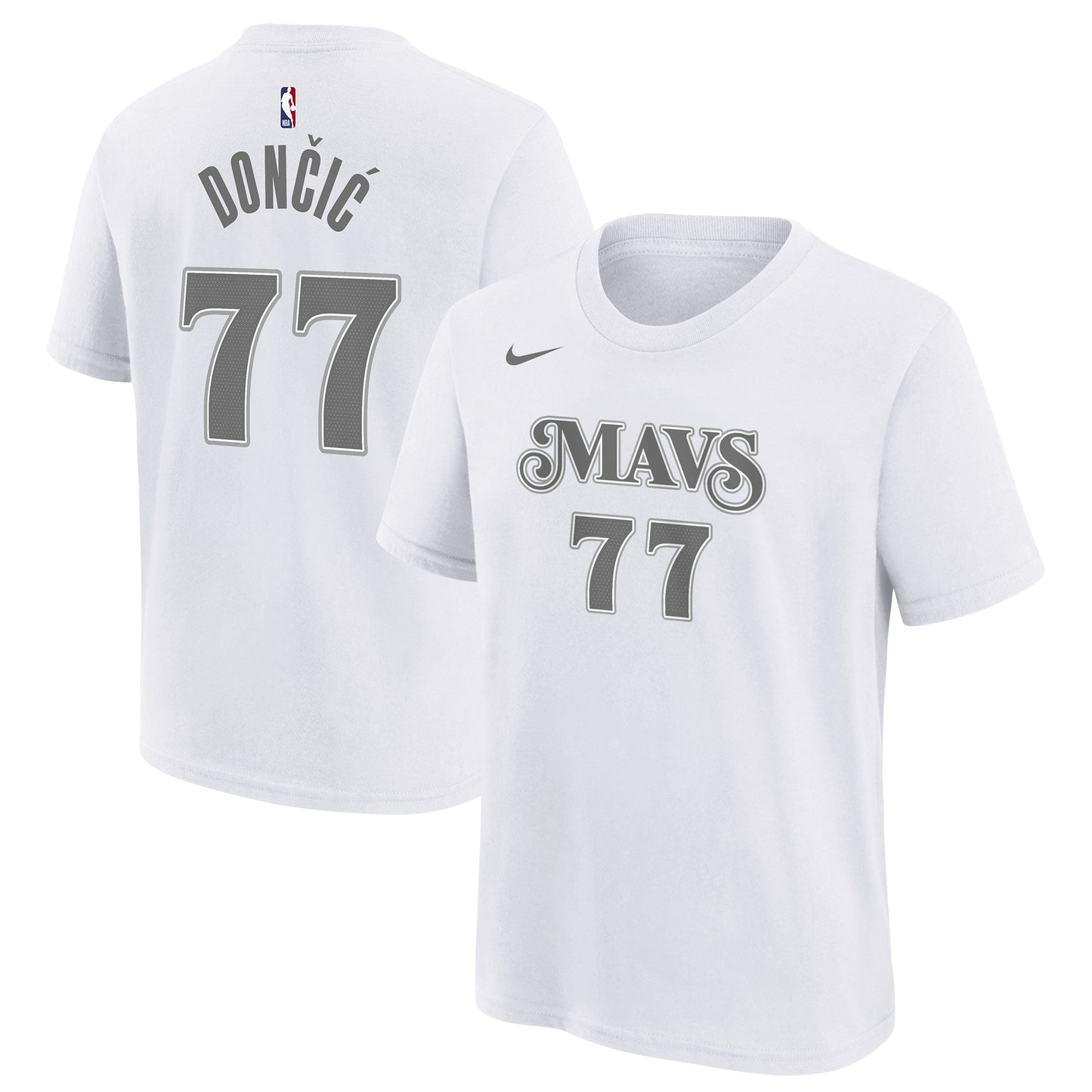 Nike Men's NBA Mavericks City Edition Essential Name And Number Luka Doni