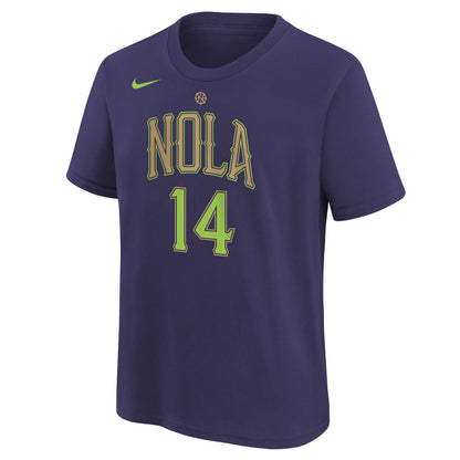 Nike Youth NBA Pelicans '14 Ingram' 24/25 City Edition N&N T-Shirt T-Shirts