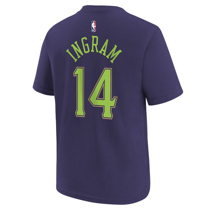 Nike Youth NBA Pelicans '14 Ingram' 24/25 City Edition N&N T-Shirt T-Shirts