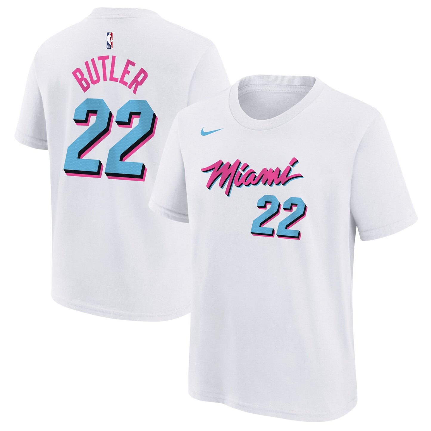 Nike Youth NBA Heat ' Butler '24/25 City Edition N&N T-Shirt T-Shirts