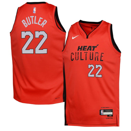 Nike Youth NBA Heat 'Butler' 24/25 Swingman Player Jersey Jerseys