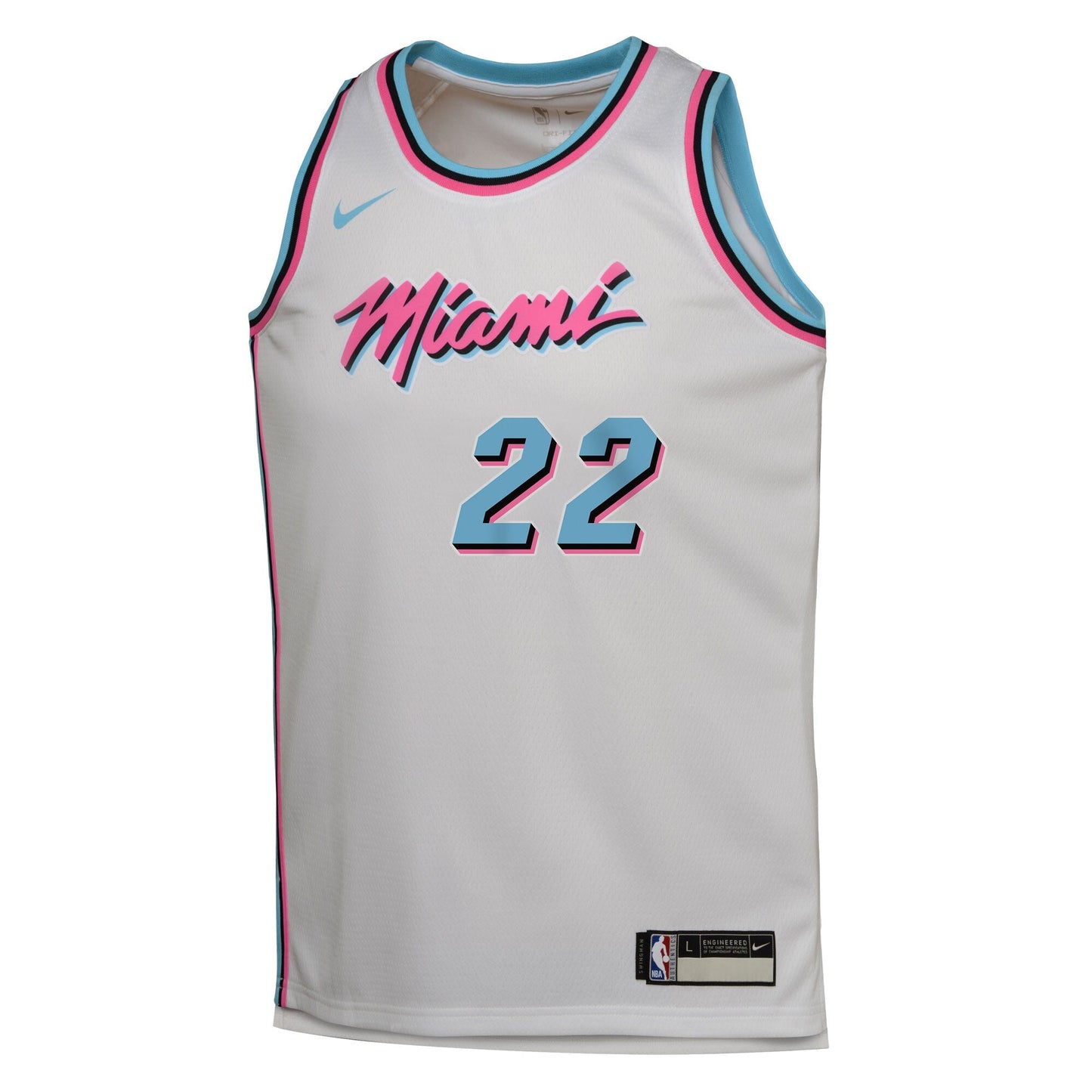 Nike Youth NBA '22 Butler' Heat 24/25 Swingman Player Jersey Jerseys