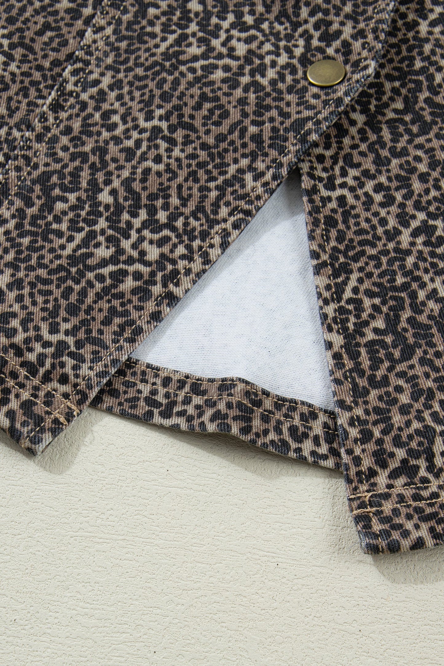 Threaded Pear Elliana Print Slim Vest