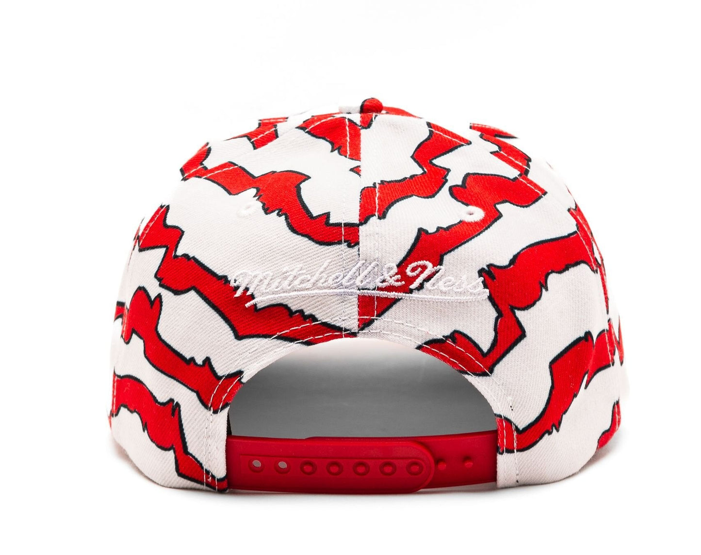 Mitchell & Ness Men's NBA Krookz Pro Snapback Bulls White-Red