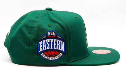 Mitchell & Ness Men's NBA Conference Patch Snapback Hwc Bucks Snapback Caps