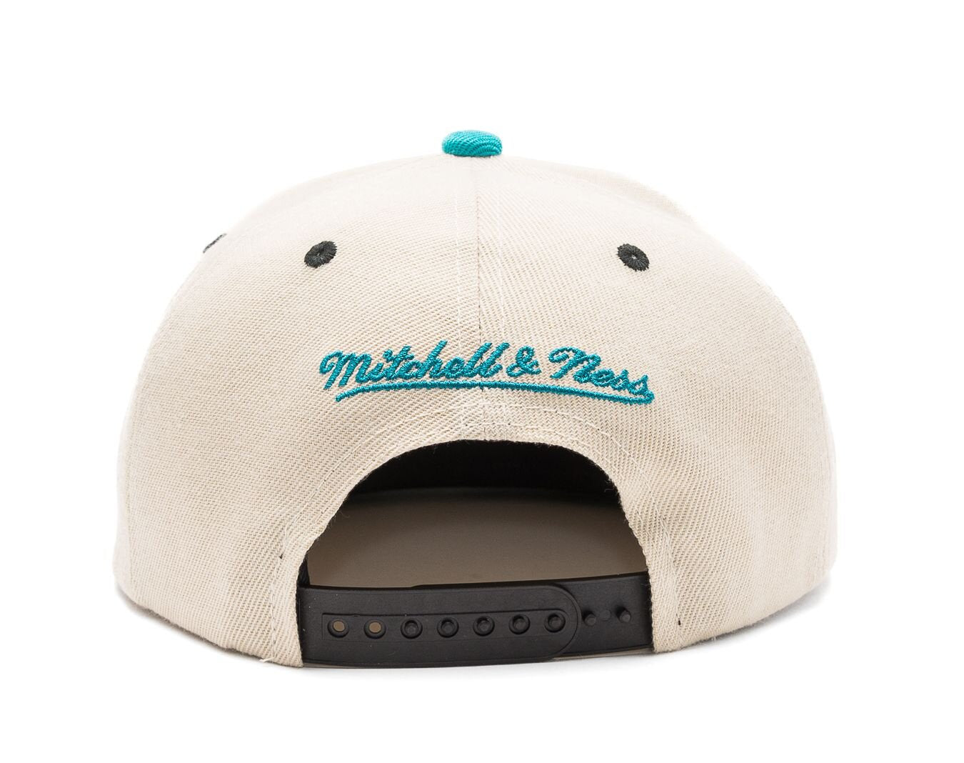 Men's Mitchell & Ness Nhl Pop Panel Snapback Sharks - Off White