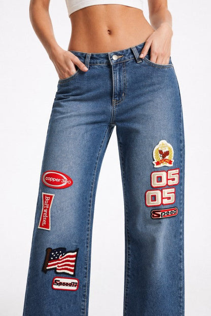 GJG Denim |Classic Rebel Denim Low Rise