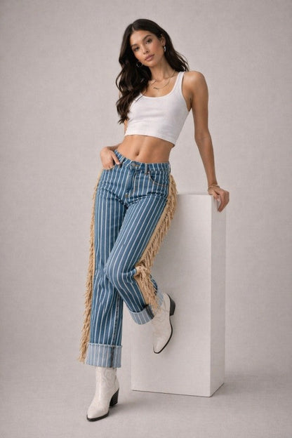 GJG Denim |Desert Drifter Fringe Denim