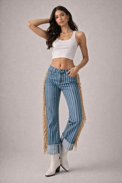 GJG Denim |Desert Drifter Fringe Denim