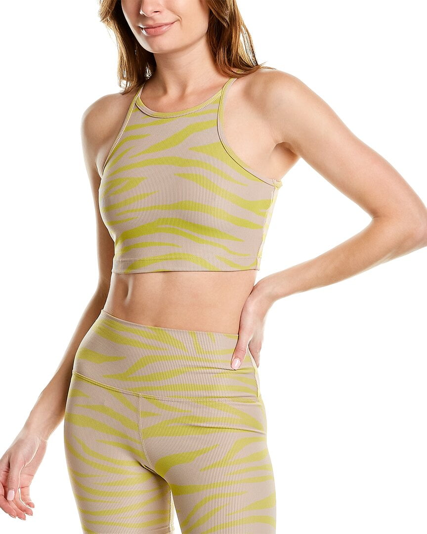 TAUPE YELLOW ZEBRA-