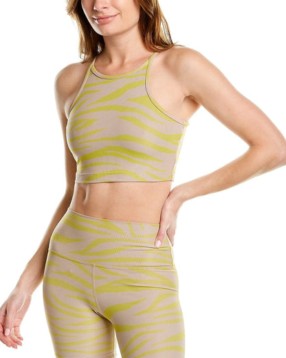 TAUPE YELLOW ZEBRA-