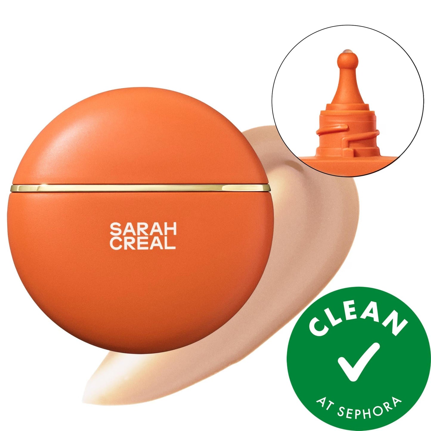 Brilliant Repair Shield Illuminating Broad Spectrum Face Mineral Sunscreen Serum SPF 50 - Vegan, Cruelty-Free, Reef Safe