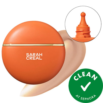 Brilliant Repair Shield Illuminating Broad Spectrum Face Mineral Sunscreen Serum SPF 50 - Vegan, Cruelty-Free, Reef Safe