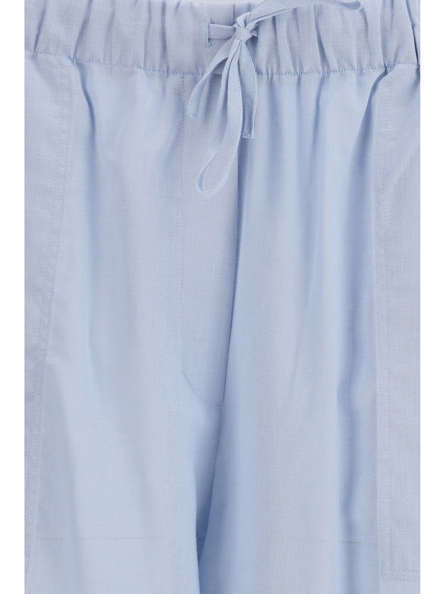 Palazzo Pants Cotton-Linen Sky