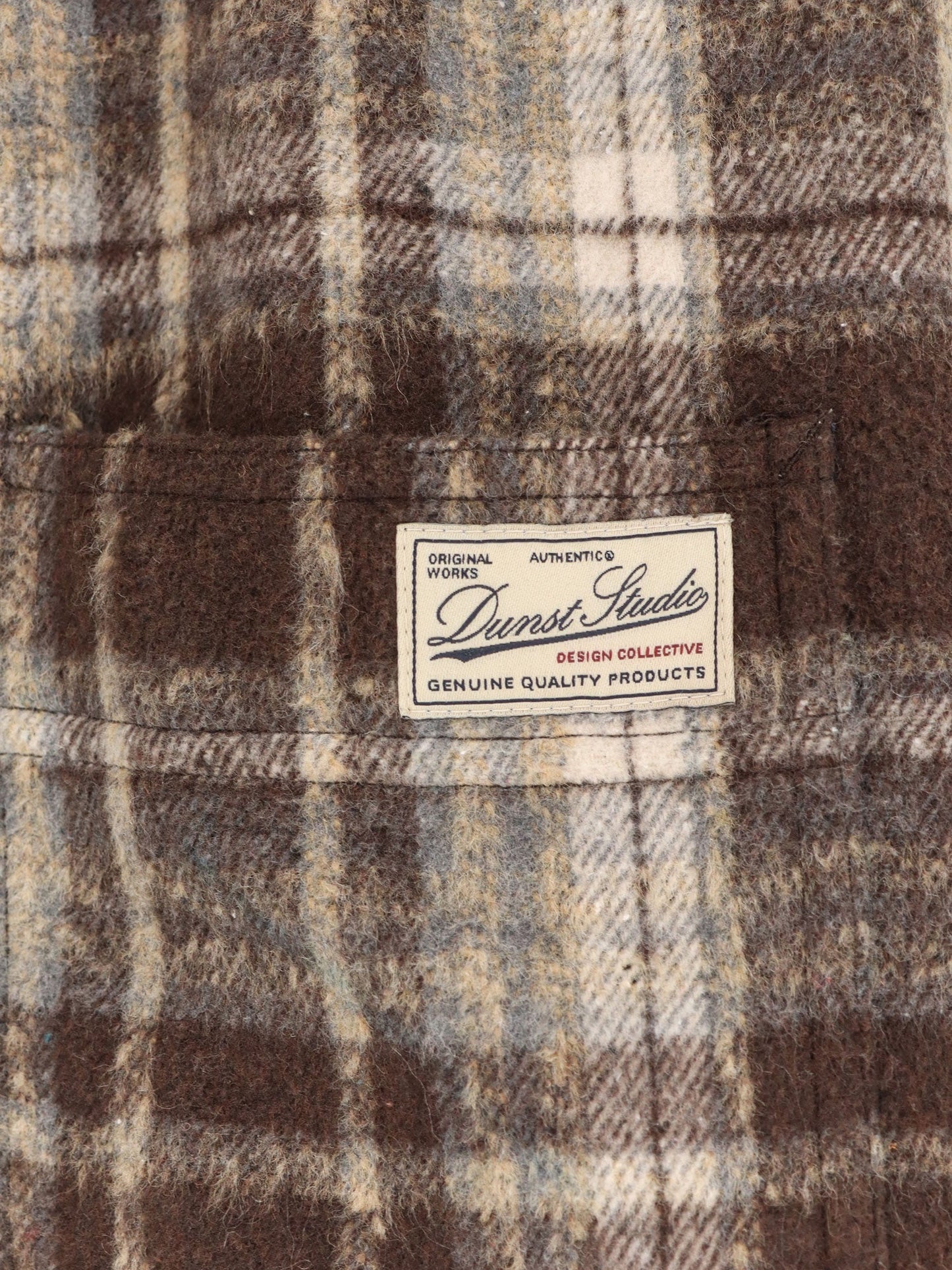 Jacket Madras Flannel Brown
