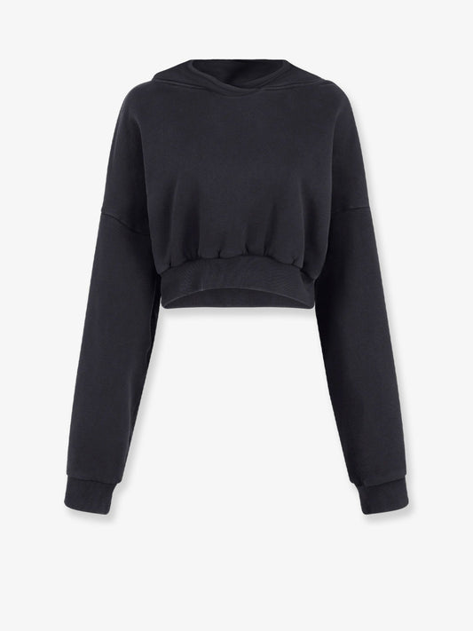 Cropped Cotton Sweatshirt