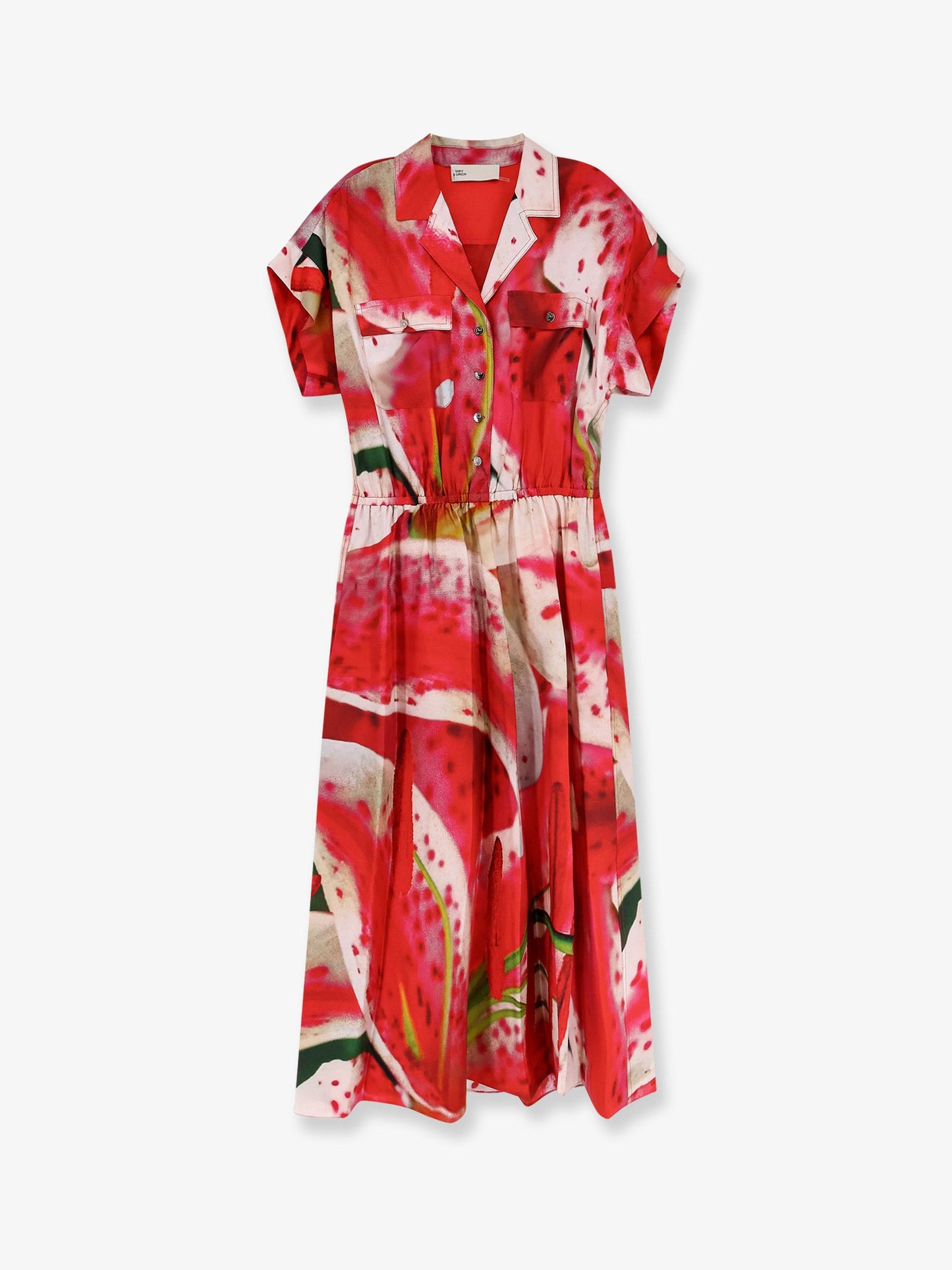 Silk Chemisier Dress