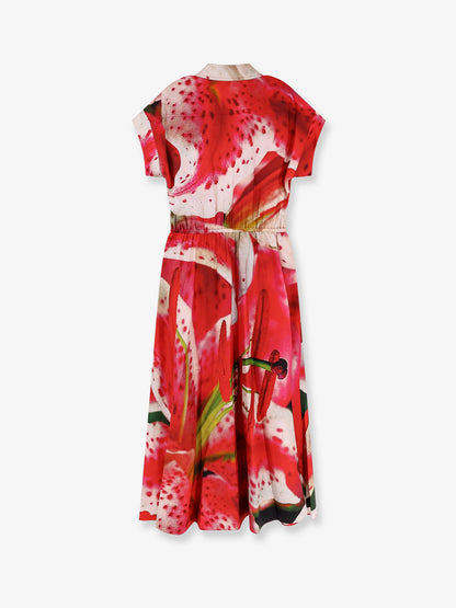 Silk Chemisier Dress