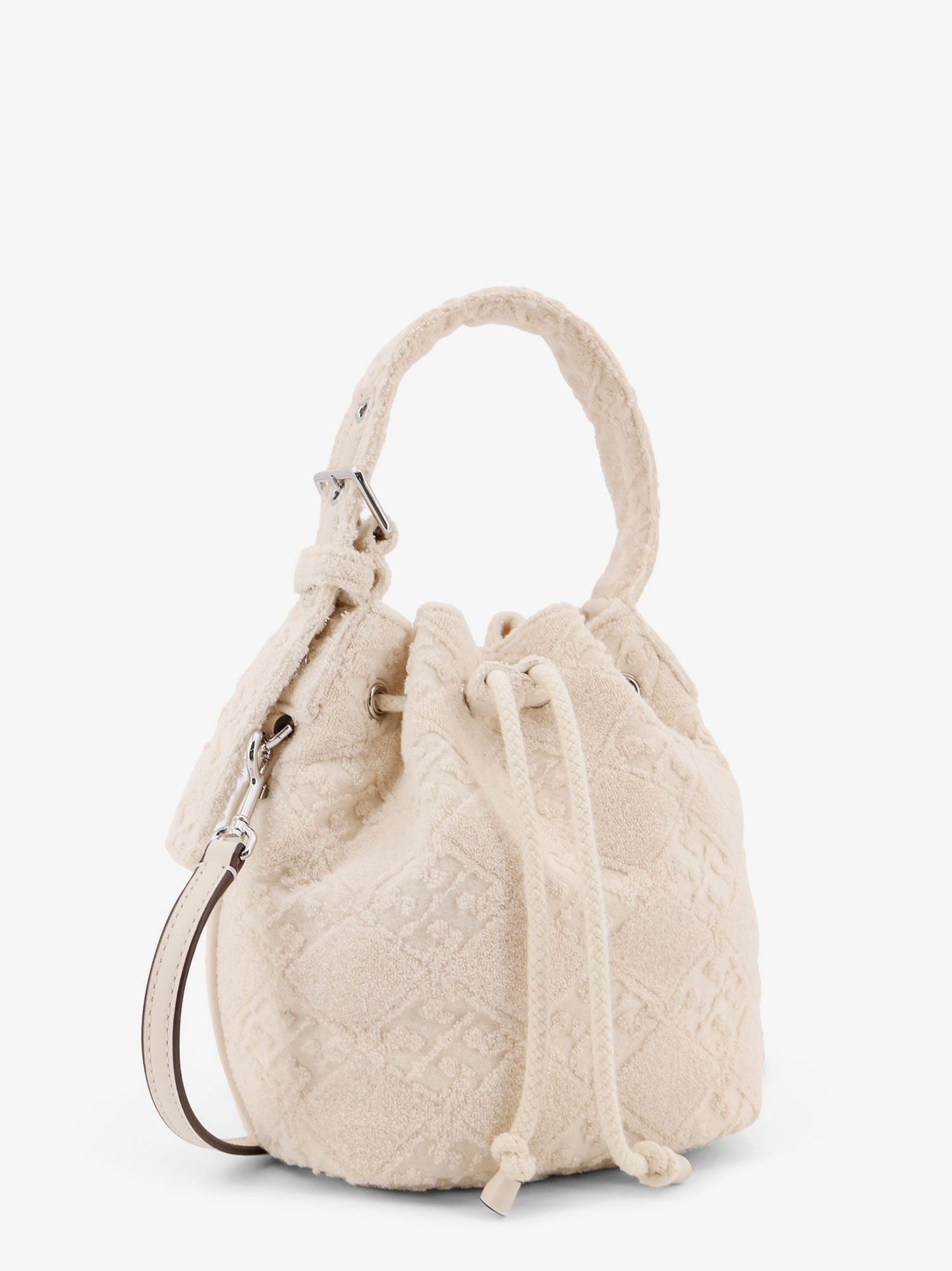 Monogram Terry Mini Canvas Bucket Bag