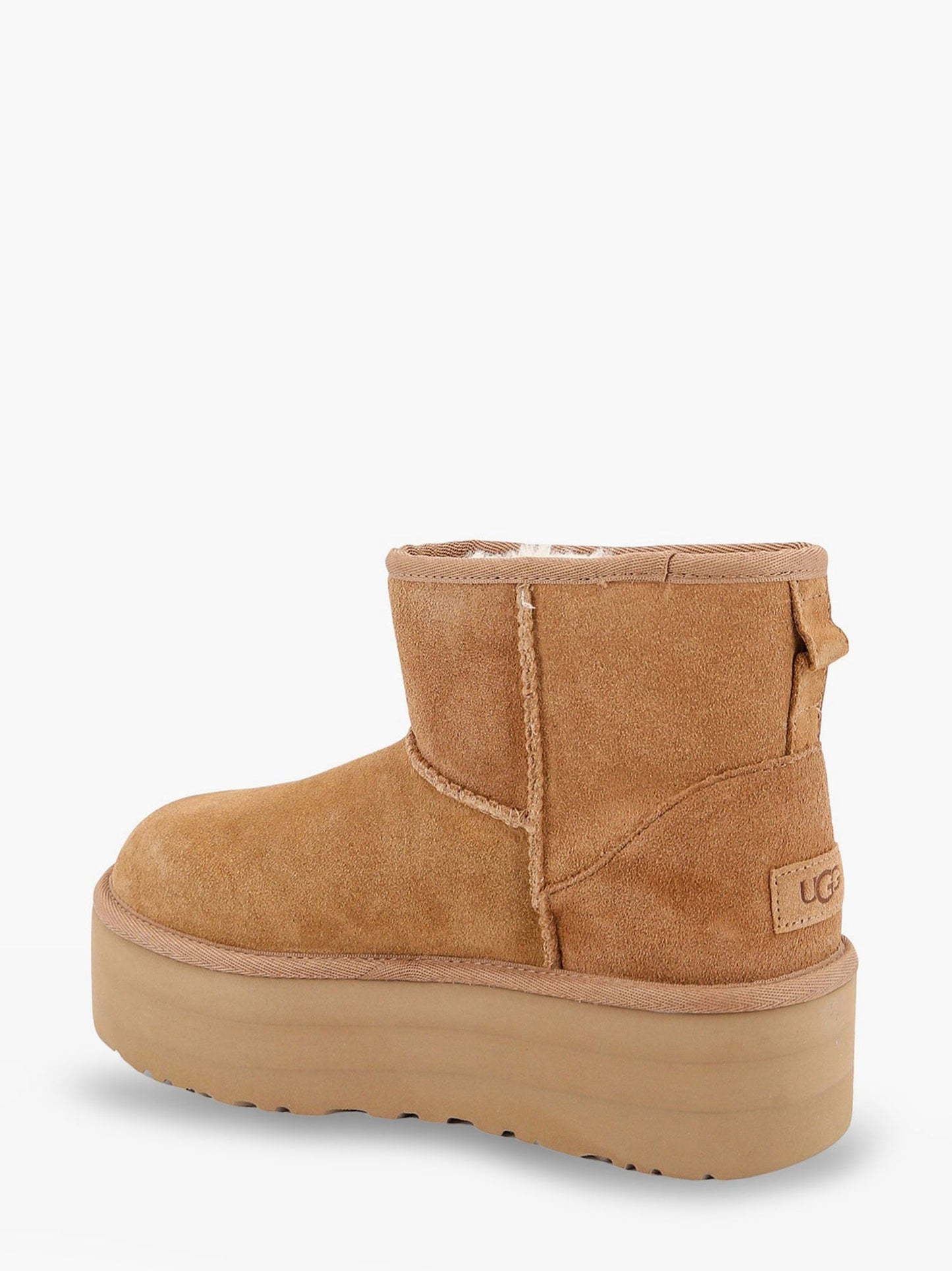 Classic Mini Platform Suede Ankle Boots