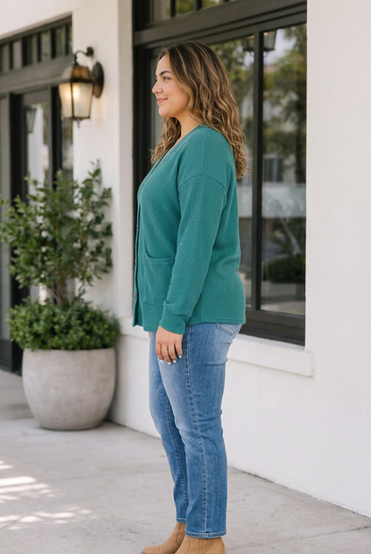Faye Tunic Long Sleeve PLUS Cardigan