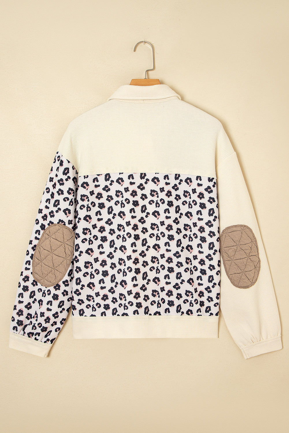 Threaded Pear Novaza Quilted Patchwork Front Jacket